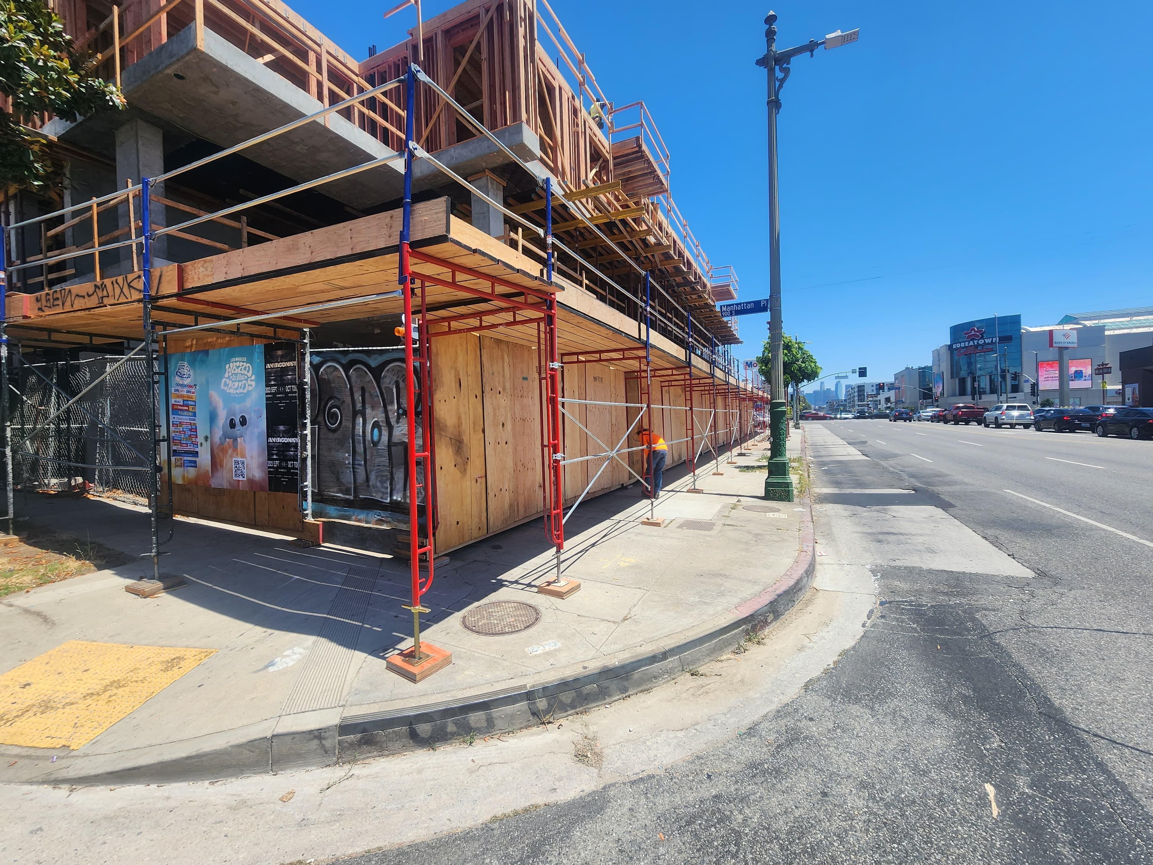 Our Canopy Service scaffolding project 1 by Duty Scaffold Inc.