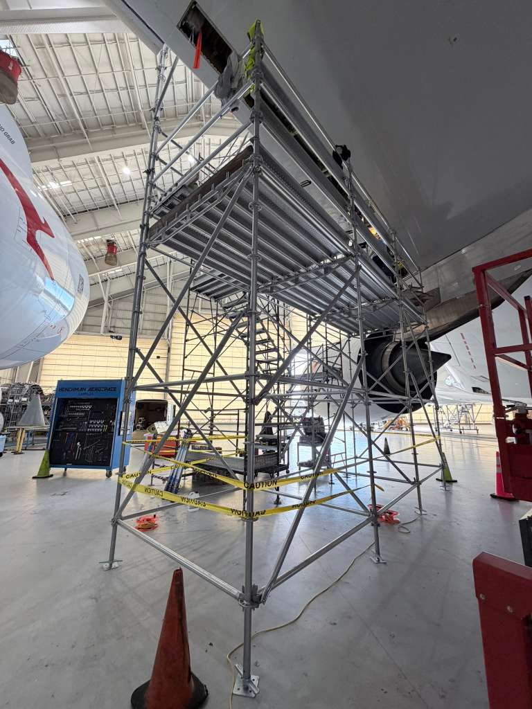 System Scaffold Service scaffolding project 3 by Duty Scaffold Inc.