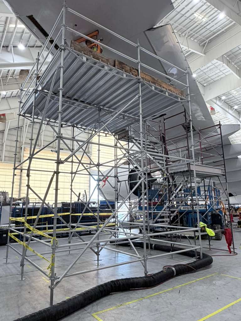 System Scaffold Service scaffolding project 4 by Duty Scaffold Inc.