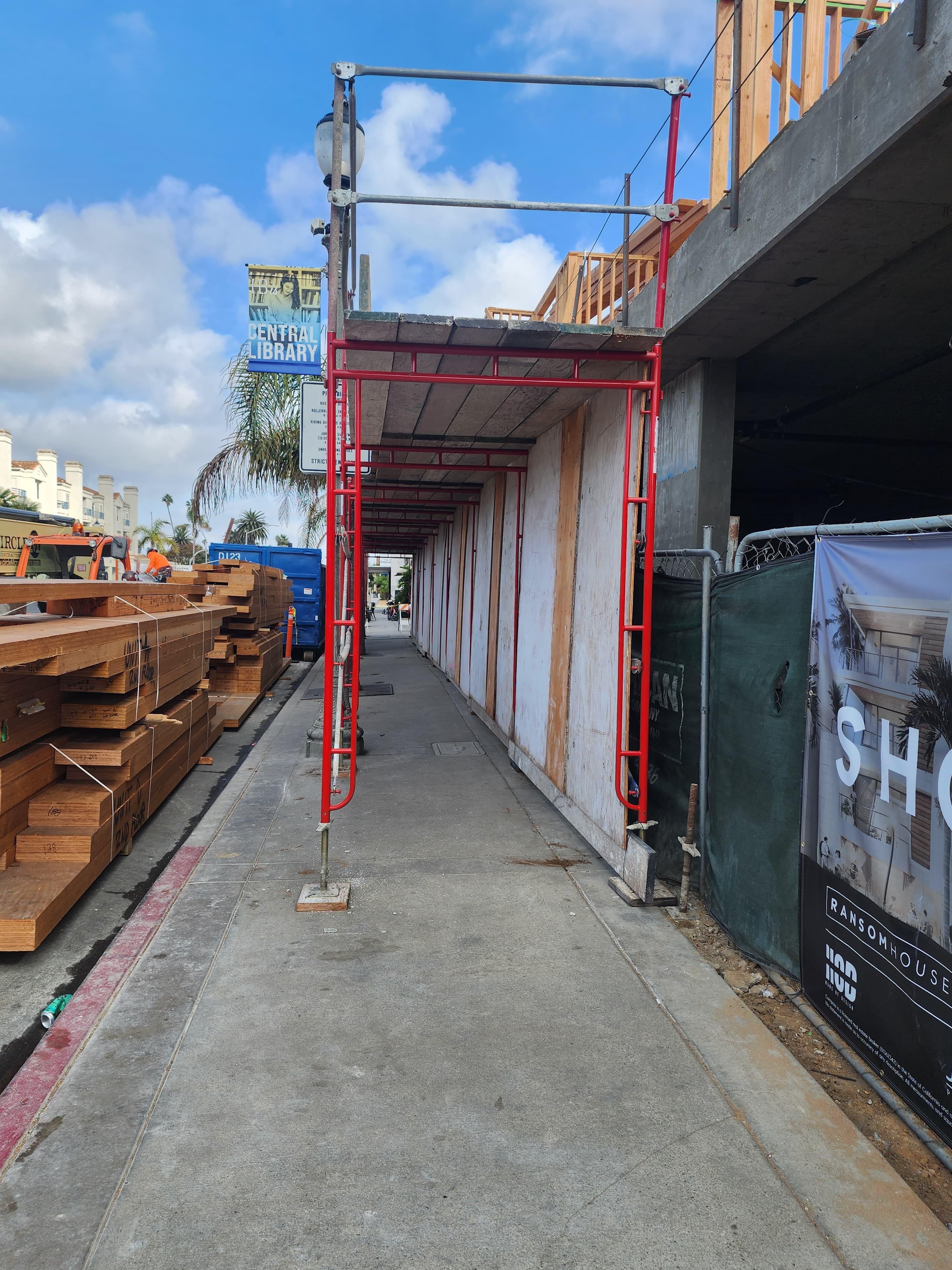 Our Canopy Service scaffolding project 2 by Duty Scaffold Inc.